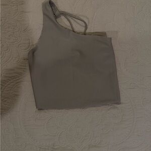 Abercrombie & Fitch YPB one shoulder top